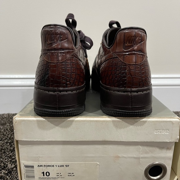 Nike Air Force 1 Low Crocodile Lux 25th Anniversary Italy - Picture 6 of 9
